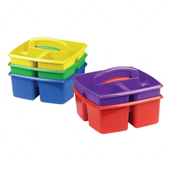 Storex - Compartment Storage Boxes & Bins Type: Art Caddie Number of Compartments: 3.000 - Exact Tooling