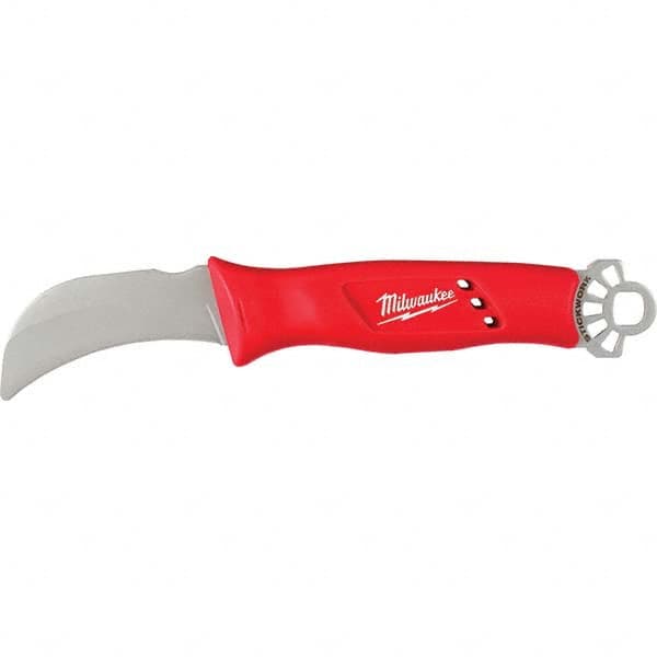 Milwaukee Tool - Fixed Blade Knives Trade Type: Lineman's Insulated Skinning Knife Blade Length (Inch): 3-1/4 - Exact Tooling
