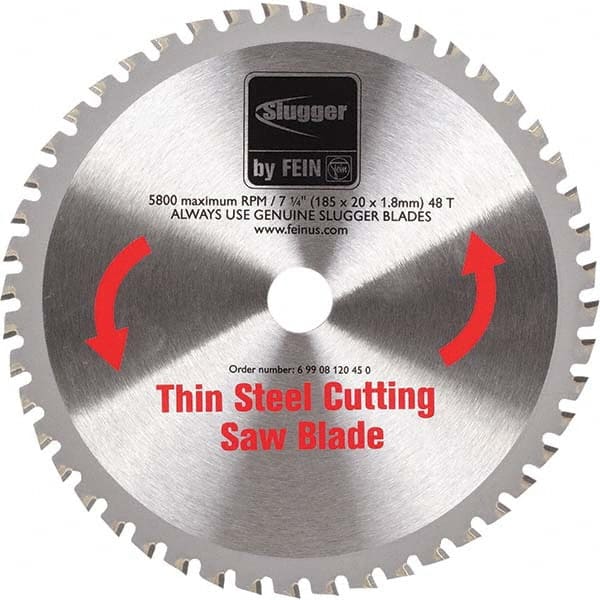 Fein - Wet & Dry-Cut Saw Blades Blade Diameter (Inch): 7-1/4 Blade Material: Carbide-Tipped - Exact Tooling