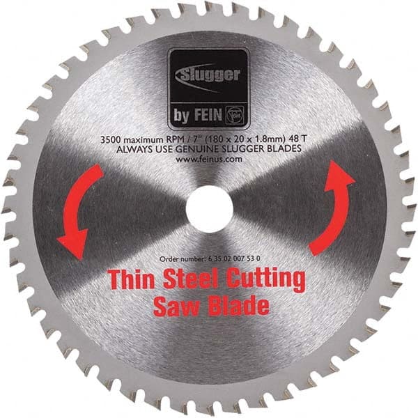 Fein - Wet & Dry-Cut Saw Blades Blade Diameter (Inch): 7 Blade Material: Carbide-Tipped - Exact Tooling