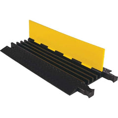 Checkers - On Floor Cable Covers Cover Material: Polyurethane Number of Channels: 4 - Exact Tooling