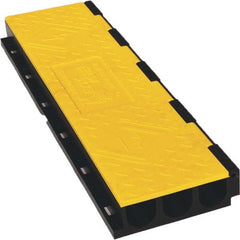 Checkers - On Floor Cable Covers Cover Material: Polyurethane Number of Channels: 3 - Exact Tooling