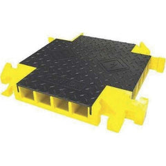 Checkers - On Floor Cable Covers Cover Material: Polyurethane Number of Channels: 4 - Exact Tooling