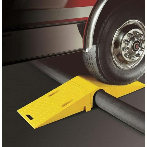 Checkers - On Floor Cable Covers Cover Material: Polyurethane Number of Channels: 1 - Exact Tooling