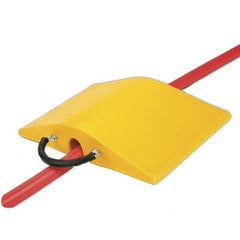 Checkers - On Floor Cable Covers Cover Material: Polyurethane Number of Channels: 1 - Exact Tooling