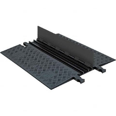 Checkers - On Floor Cable Covers Cover Material: Polyurethane Number of Channels: 3 - Exact Tooling