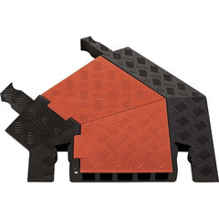 Checkers - On Floor Cable Covers Cover Material: Polyurethane Number of Channels: 5 - Exact Tooling