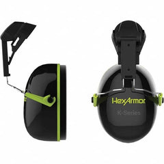 HexArmor - Earmuffs Band Position: Hard Hat Cap Mounted NRR Rating (dB) Behind the Neck: 25 - Exact Tooling