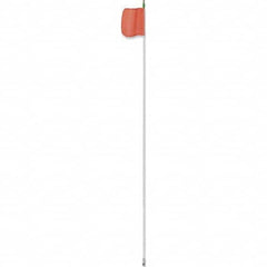 Checkers - Marking Flags Type: Warning Whip Flag w/Light Message or Pattern: Reflective X - Exact Tooling