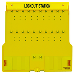 Padllock Wall Station - 22 x 22 x 1-3/4''-Unfilled; Base & Cover - Exact Tooling