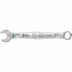 Wera - Combination Wrenches; Type: Combination Wrench ; Tool Type: NonRatcheting ; Size (Inch): 1/2 ; Number of Points: 12 ; Finish/Coating: Satin ; Material: Alloy Steel - Exact Tooling