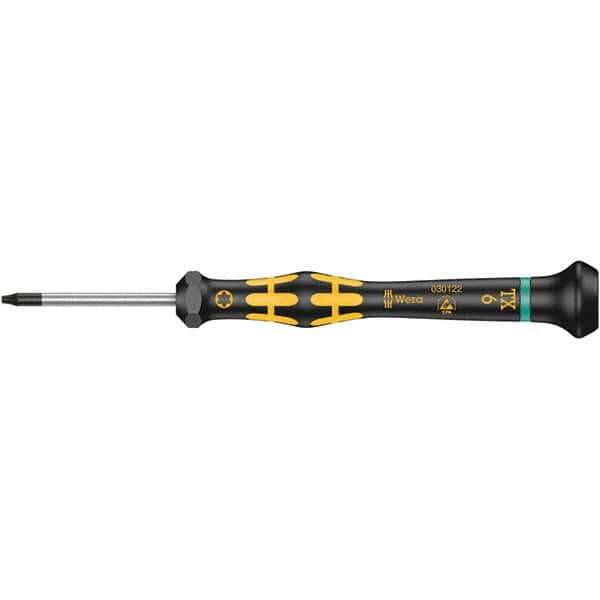 Wera - Precision & Specialty Screwdrivers Type: Torx Overall Length Range: 3" - 6.9" - Exact Tooling
