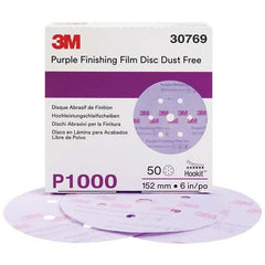 3M - Hook & Loop Discs Abrasive Type: Film Disc Disc Diameter (Inch): 6 - Exact Tooling