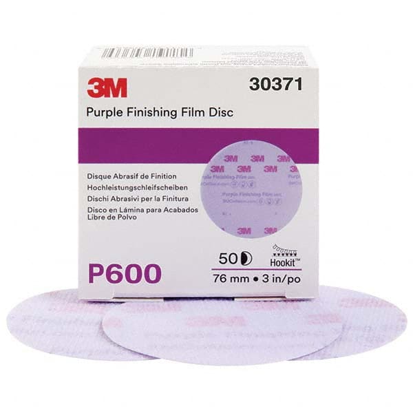 3M - Hook & Loop Discs Abrasive Type: Film Disc Disc Diameter (Inch): 3 - Exact Tooling