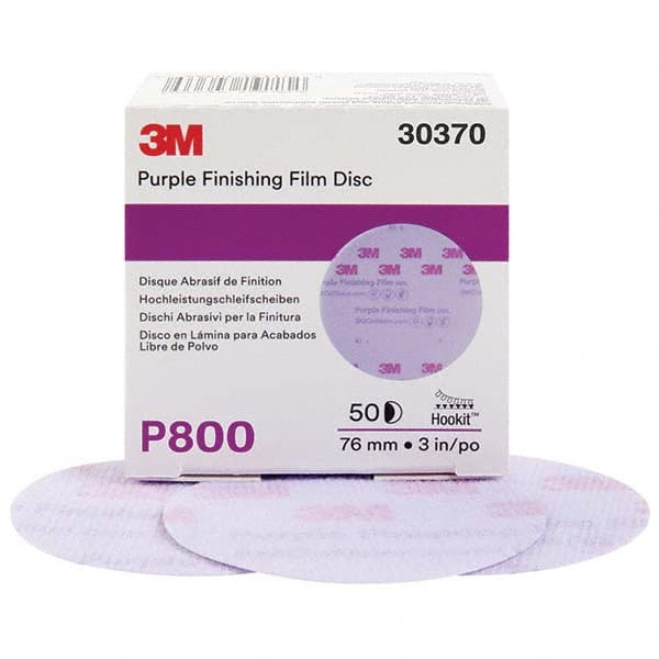 3M - Hook & Loop Discs Abrasive Type: Film Disc Disc Diameter (Inch): 3 - Exact Tooling