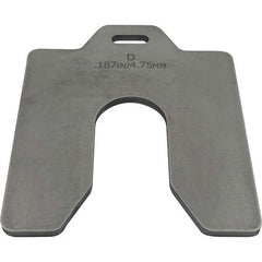 Maudlin Products - Metal Shim Stock Type: Slotted Shim Material: Stainless Steel - Exact Tooling