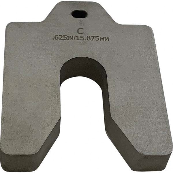 Maudlin Products - Metal Shim Stock Type: Slotted Shim Material: Stainless Steel - Exact Tooling