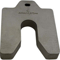 Maudlin Products - Metal Shim Stock Type: Slotted Shim Material: Stainless Steel - Exact Tooling