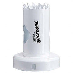 Disston - Hole Saws Saw Diameter (Inch): 1-1/8 Cutting Depth (Inch): 1-7/8 - Exact Tooling