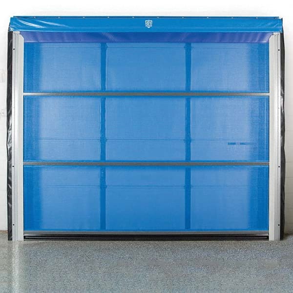 Goff's Enterprises - Dock Strip Doors/Curtains Type: Roll Up Dock Screen Door Width (Feet): 10 - Exact Tooling