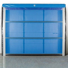 Goff's Enterprises - Dock Strip Doors/Curtains Type: Roll Up Dock Screen Door Width (Feet): 12 - Exact Tooling