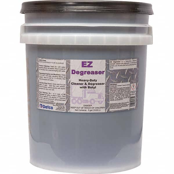 Detco - Automotive Cleaners & Degreaser Type: Cleaner/Degreaser Container Size: 5 Gal. - Exact Tooling