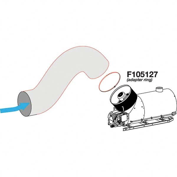 Heatstar - Duct & Duct Pipe Type: Air Recycle Kit Inside Diameter (Inch): 24 - Exact Tooling