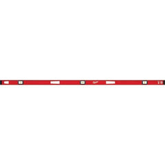 Milwaukee Tool - Box Beam, I-Beam & Torpedo Levels Level Type: I-Beam Number of Vials: 3 - Exact Tooling