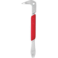 Milwaukee Tool - Pry Bars Tool Type: Nail Puller Overall Length Range: 7" - 9.9" - Exact Tooling