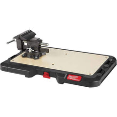 Milwaukee Tool - Workbench & Workstation Accessories; Type: Work Top ; For Use With: PACKOUT Storage System ; Height: 2.1 (Inch); Width (Inch): 23.9 ; Length (Inch): 15.3 ; Load Capacity (Lb.): 50.000 - Exact Tooling