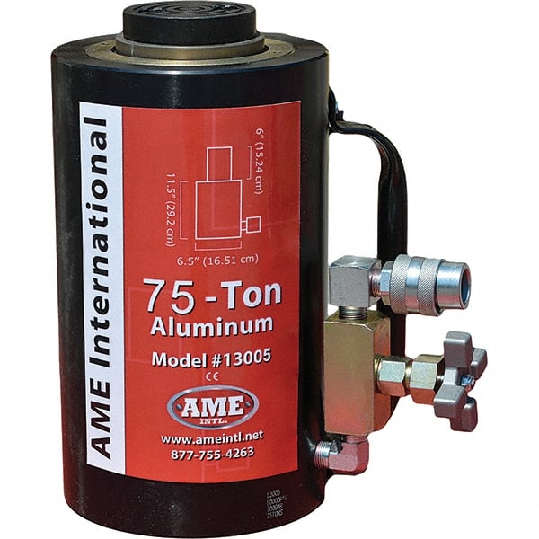 AME International - Compact Hydraulic Cylinders Type: Non-Cushion Mounting Style: Base - Vertical - Exact Tooling