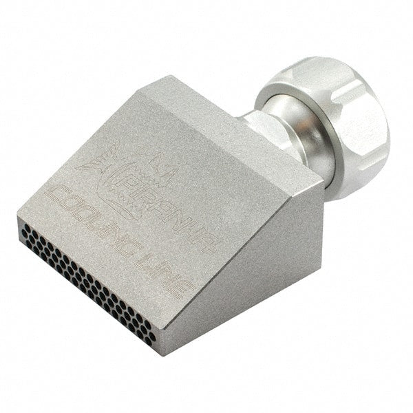 Piranha Cooling Line - Coolant Hose Nozzles Type: High-Pressure Nozzle Nozzle Type: Flat - Exact Tooling