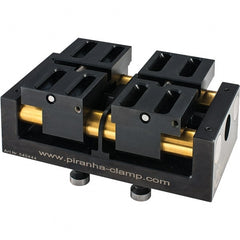 Piranha Clamp - Vise Jaw Sets Jaw Width (mm): 50.00 Set Type: Standard - Exact Tooling