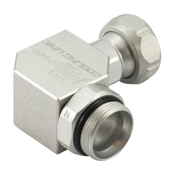 Piranha Cooling Line - Coolant Hose Elbows, Fittings & Reducers Type: Elbow For Use With: Mist Coolant Systems - Exact Tooling