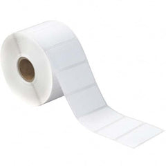 Value Collection - Pack of 12 Rolls, 1,310 Labels per Roll, 2" x 1" White Paper Thermal Labels - Exact Tooling