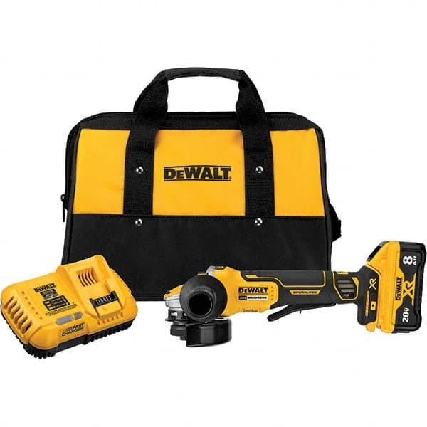 DeWALT - Angle & Disc Grinders Type of Power: Cordless Wheel Diameter (Inch): 4-1/2 - 5 - Exact Tooling