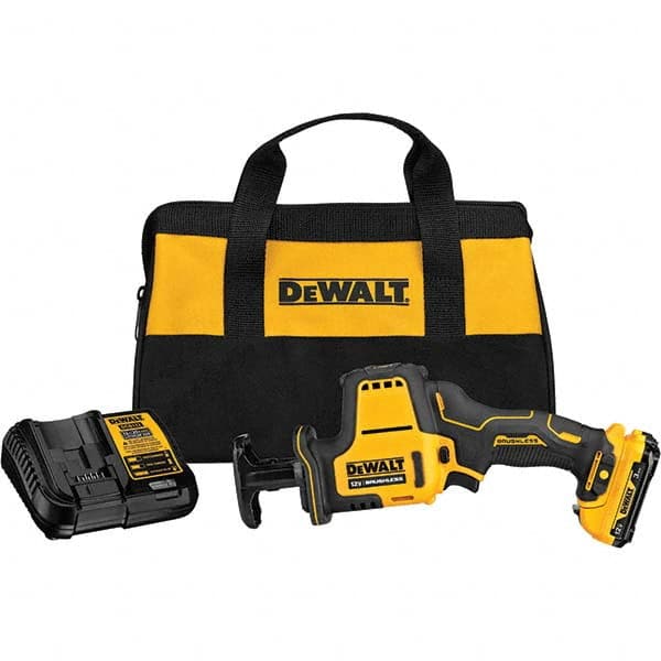 DeWALT - Cordless Reciprocating Saws Voltage: 12.0 Battery Chemistry: Lithium-Ion - Exact Tooling