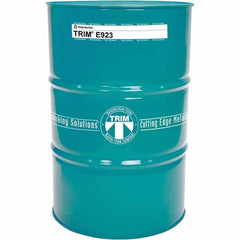 Master Fluid Solutions - TRIM E923 54 Gal Drum Cutting, Drilling, Sawing, Grinding, Tapping & Turning Fluid - Exact Tooling