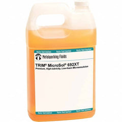 Master Fluid Solutions - TRIM MicroSol 692XT 1 Gal Bottle Cutting, Drilling, Sawing, Grinding, Tapping & Turning Fluid - Exact Tooling