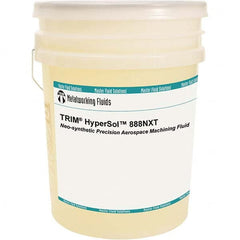 Master Fluid Solutions - TRIM HyperSol 888NXT 5 Gal Pail Cutting, Drilling, Sawing, Grinding, Tapping & Turning Fluid - Exact Tooling