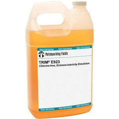Master Fluid Solutions - TRIM E923 1 Gal Bottle Cutting, Drilling, Sawing, Grinding, Tapping & Turning Fluid - Exact Tooling