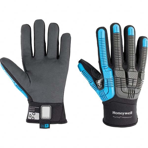 Honeywell - Size XL (10), ANSI Cut Lvl A6, Puncture Lvl 4, Abrasion Lvl 4, Rubber Coated Cut Resistant Gloves - Exact Tooling