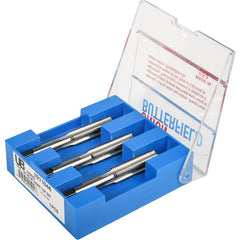 ‎1-1/4″ - 7 4 Flute Tap Set Union Butterfield HSS Bright UNC Hand Tap, Set of 3 pcs Straight Flute ANSI E-code # 1500S1.1/4X7 - Exact Tooling