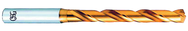 W HSS-Co High Performance EX-GOLD Jobber Drill-TiN - Exact Tooling