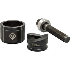 Greenlee - Complete Punch Units Punch Shape: Round Punch Type: Knockout - Exact Tooling