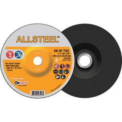 WALTER Surface Technologies - Depressed-Center Wheels Wheel Diameter (Inch): 7 Wheel Thickness (Inch): 1/8 - Exact Tooling