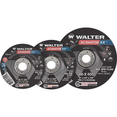 WALTER Surface Technologies - Cutoff Wheels Tool Compatibility: Angle Grinders Wheel Diameter (Inch): 5 - Exact Tooling