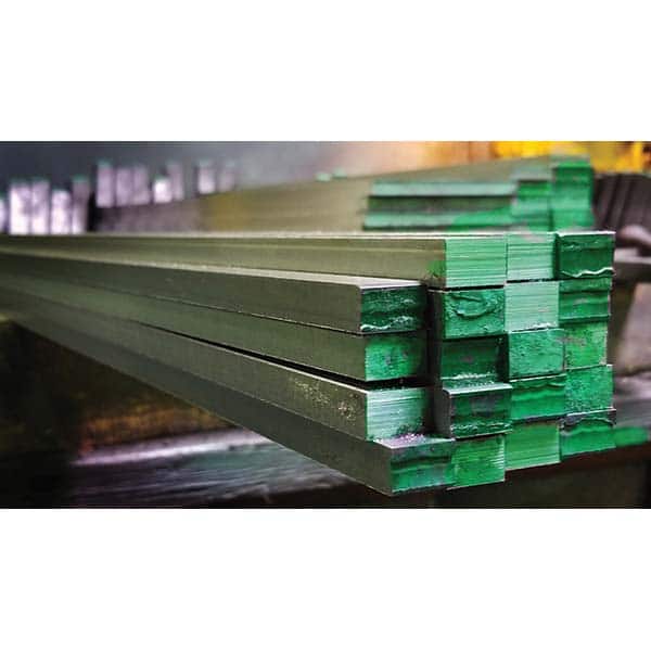 Drill Rod & Tool Steels - 72" Long x 1" Wide x 3/32" Thick O-1 Oil-Hardening Flat Stock - Exact Tooling