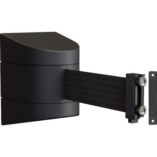 Trafford Industrial - Barrier Parts & Accessories Type: Belt Barrier Color: Black - Exact Tooling