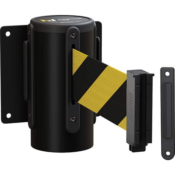 Trafford Industrial - Barrier Parts & Accessories Type: Belt Barrier Color: Black - Exact Tooling